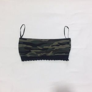 Forever 21  Camo crop top.